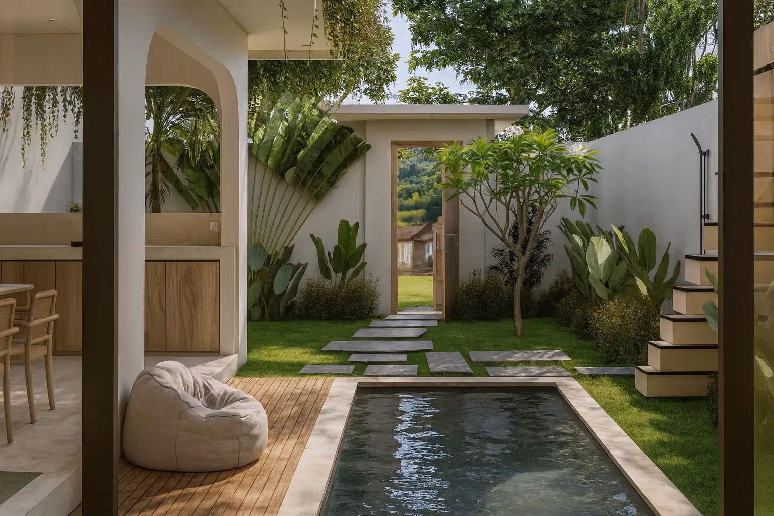 Casa Arum – Modern 1BDR Villa with Rooftop and Pool (1/11)