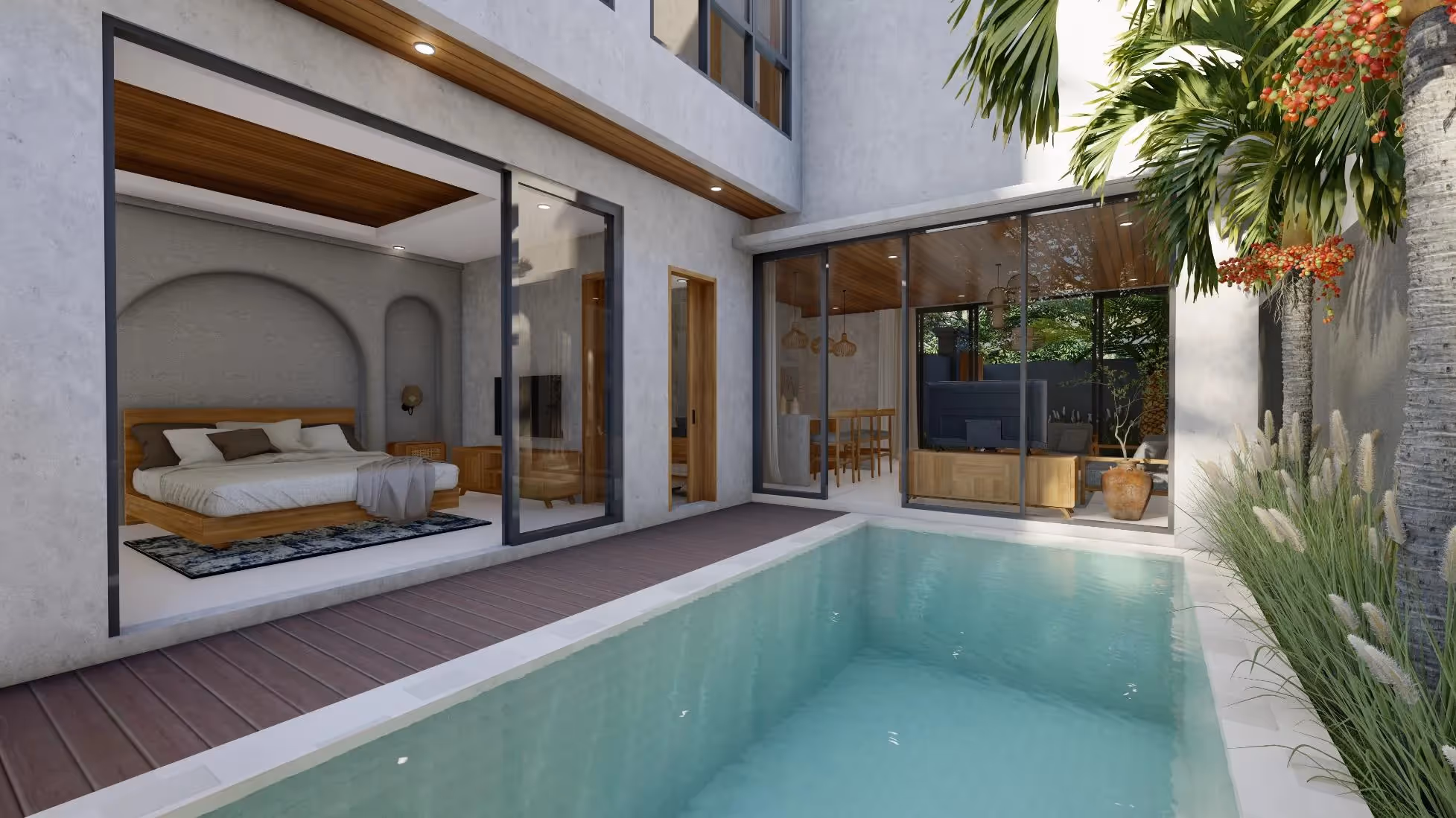 Samika à Pecatu – Villa en pleine propriété de 3 chambres avec cour tropicale et piscine (1/10)