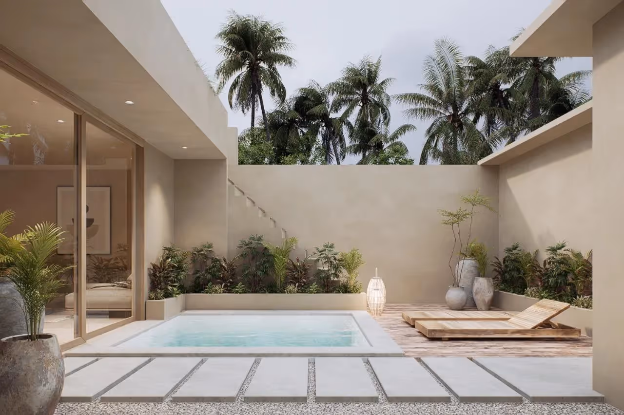 Villa Zollie - Contemporary 1BDR Villa with Private Pool & Rooftop in Padang Padang (1/9)