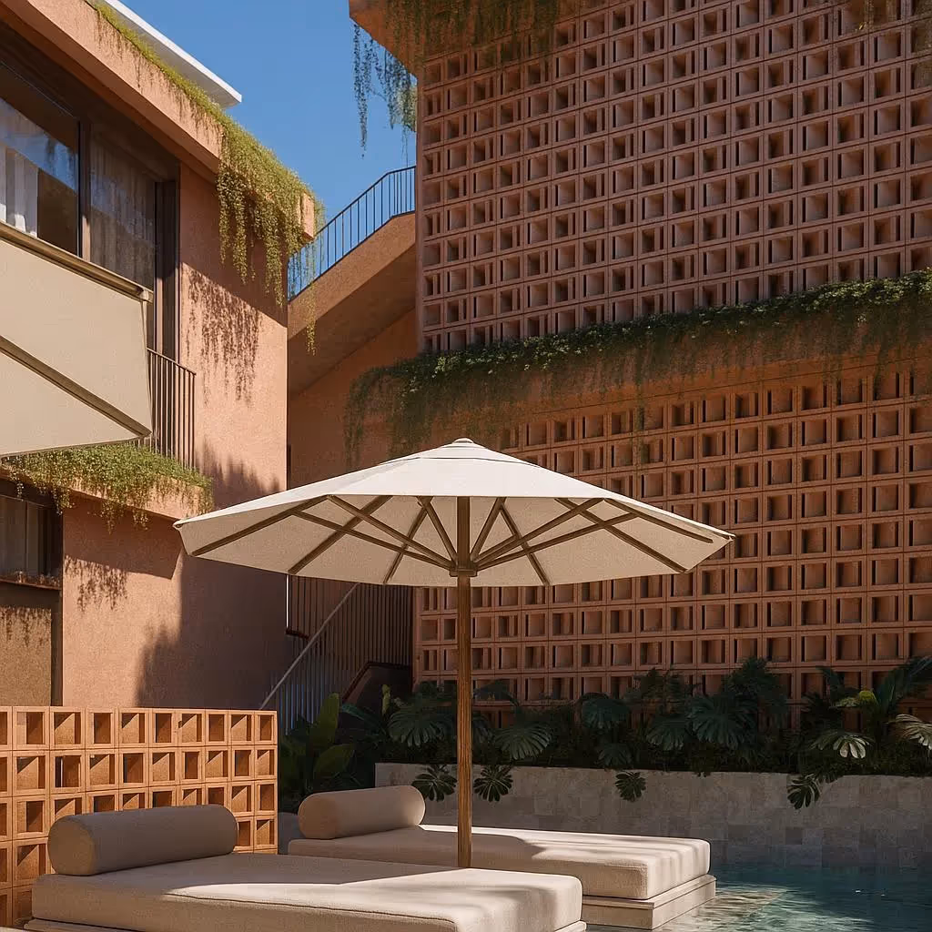 Moss Apartment - Stylish Studio Apartments with Rooftop & Pool in Cepaka (1/8)