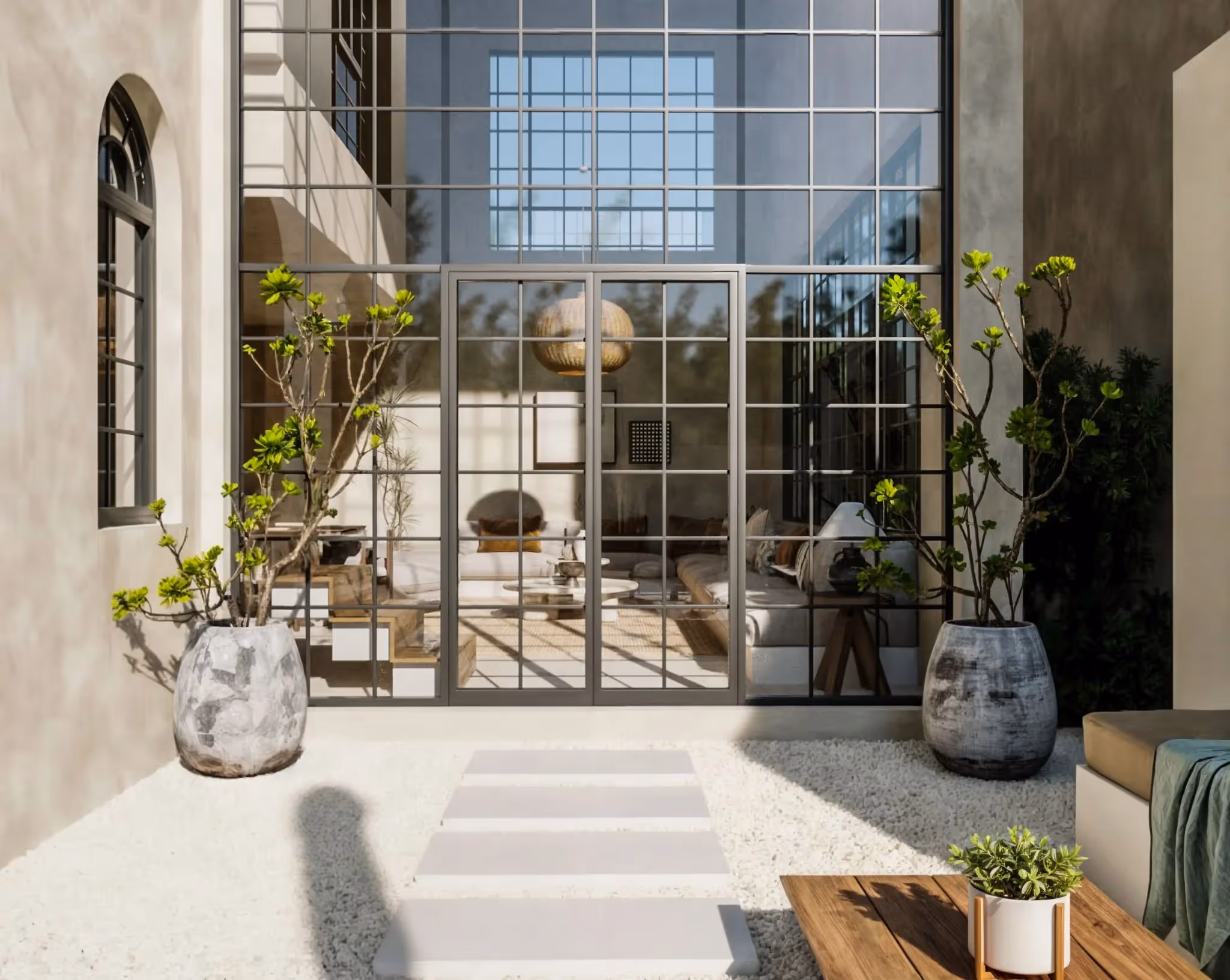 Arula Bingin – 3 chambres avec fenêtres en plein cintre et piscine privée — photo 1