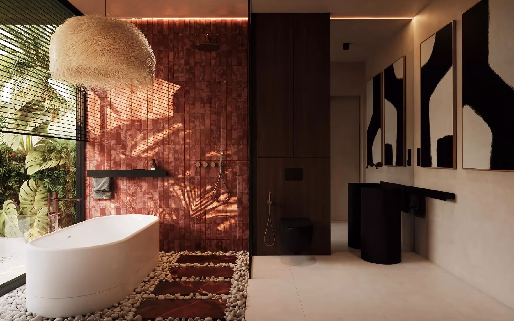 Villa Ramani - Contemporary Tropical 1-2 BDR Villa in Nusa Dua (1/9)
