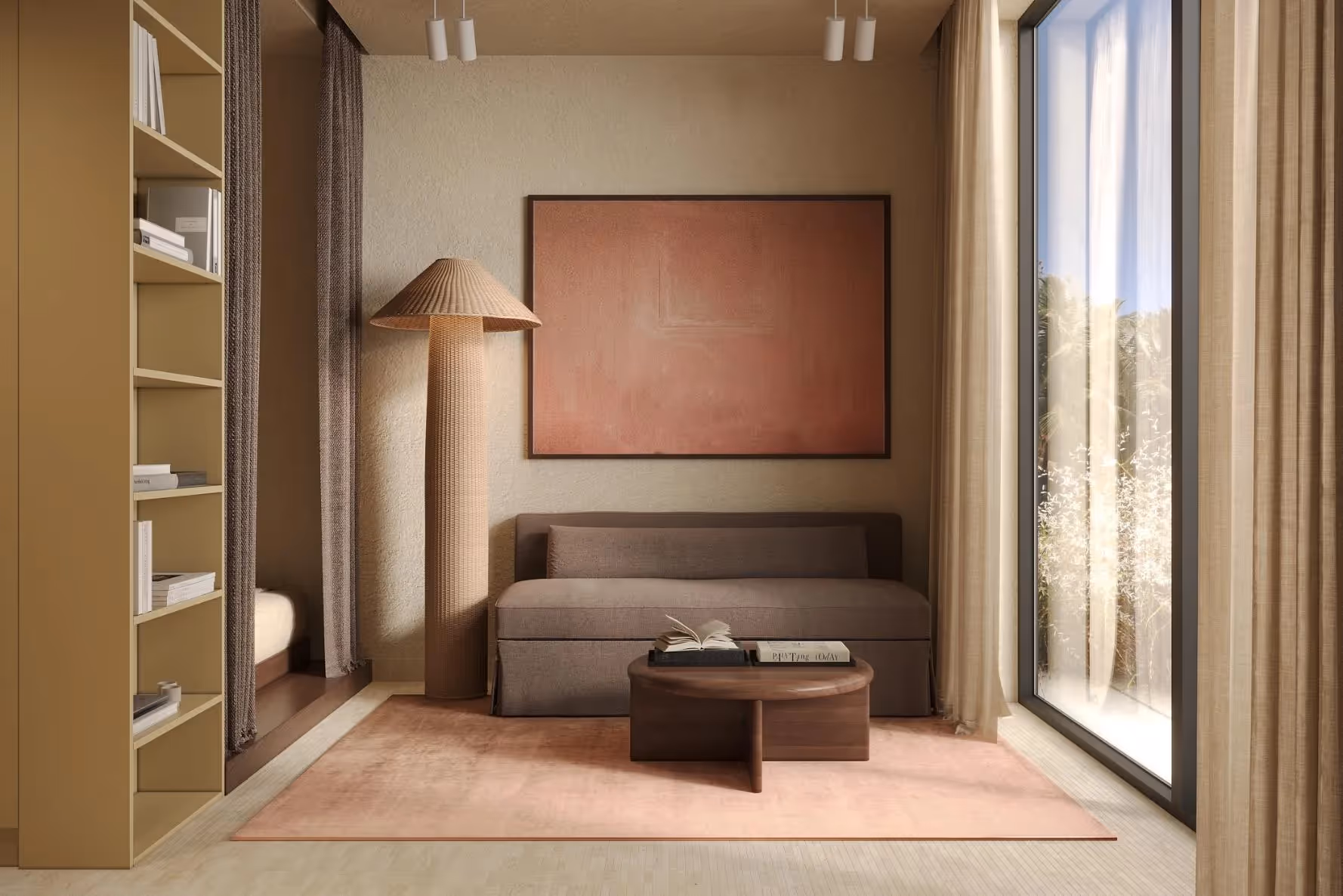 Orza Residence - Compact Designer 1BR Leasehold Apartment with Ocean View in Kedungu (1/7)