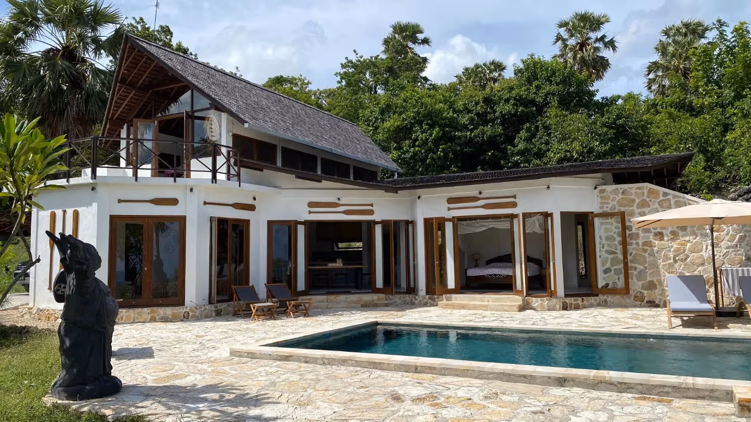 Samudra Villa – Villa 3 chambres en pleine propriété sur 1,4 hectare avec vue sur l'océan — photo 1