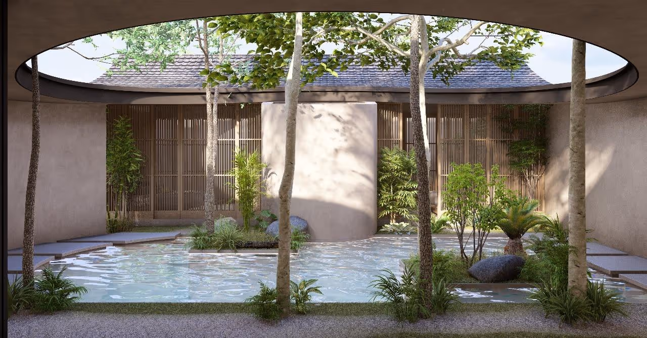 Zensho à Ungasan – Villas minimalistes japonaises avec domotique et piscines privées — photo 1