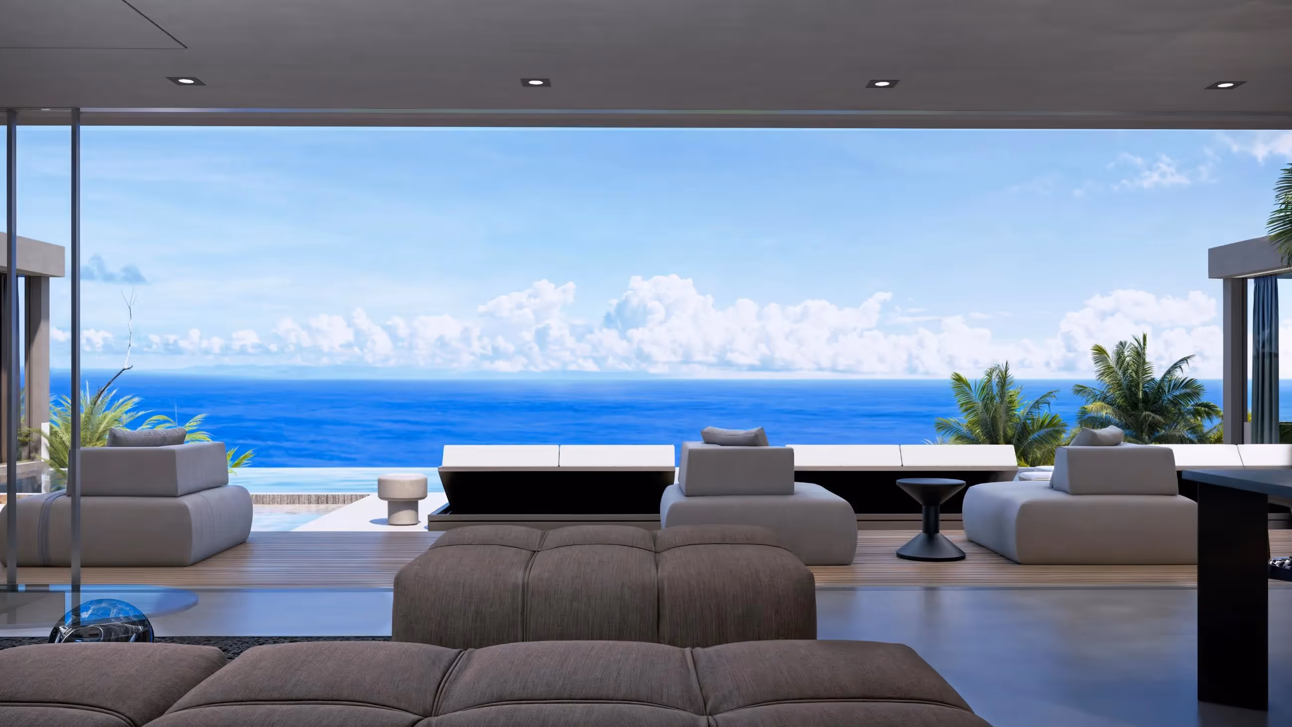 Azure Bay – 3BR Beachfront Villa in Candidasa with Ocean View (1/8)
