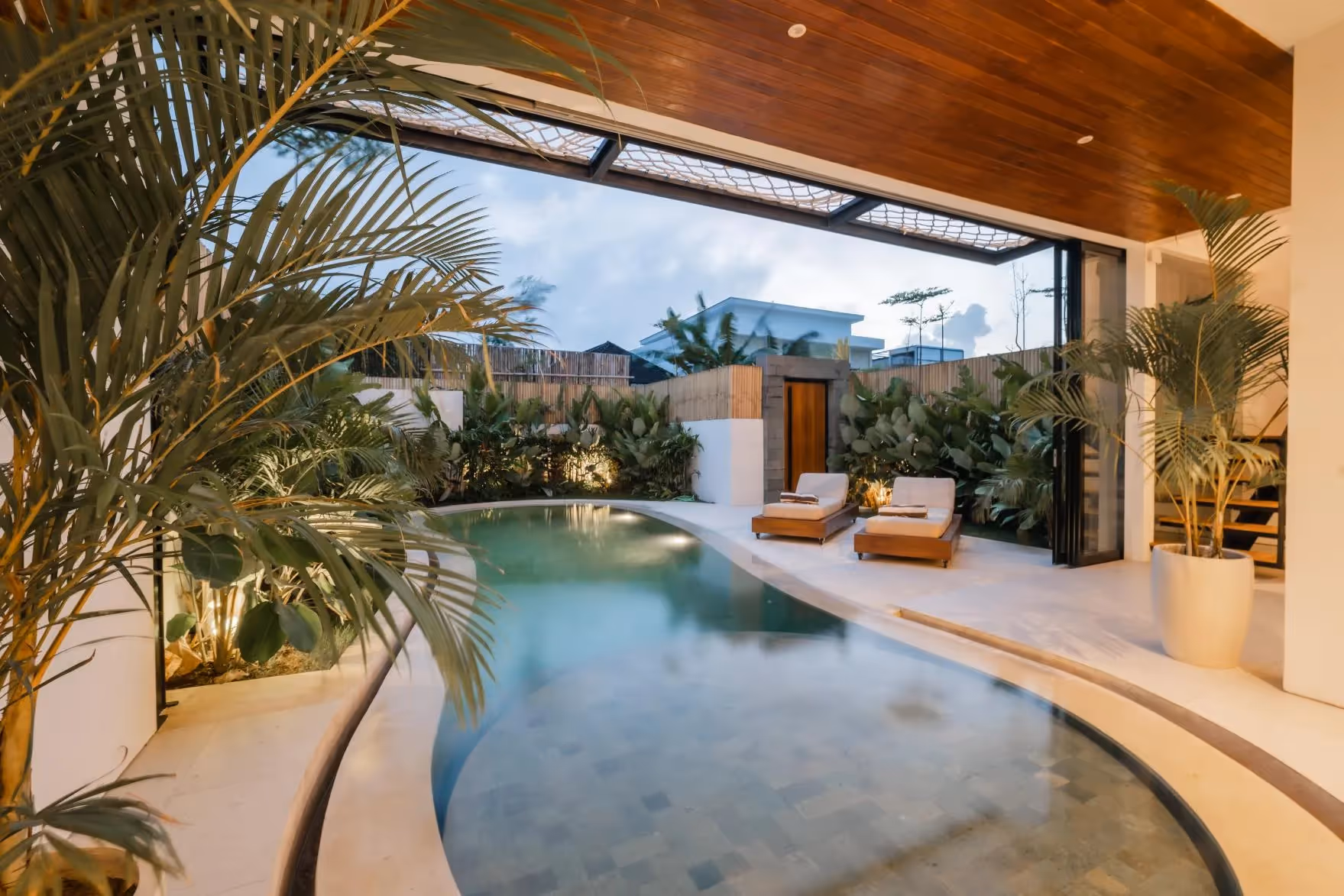Vellamo Villa - Contemporary 2BR Villa with Rooftop Lounge, Private Pool & Carport (1/9)