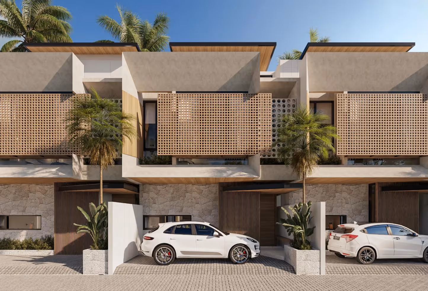 Villa Alba – Villa Leasehold Tropis 2 Kamar Tidur dengan Pemandangan Laut di Pererenan — foto 1