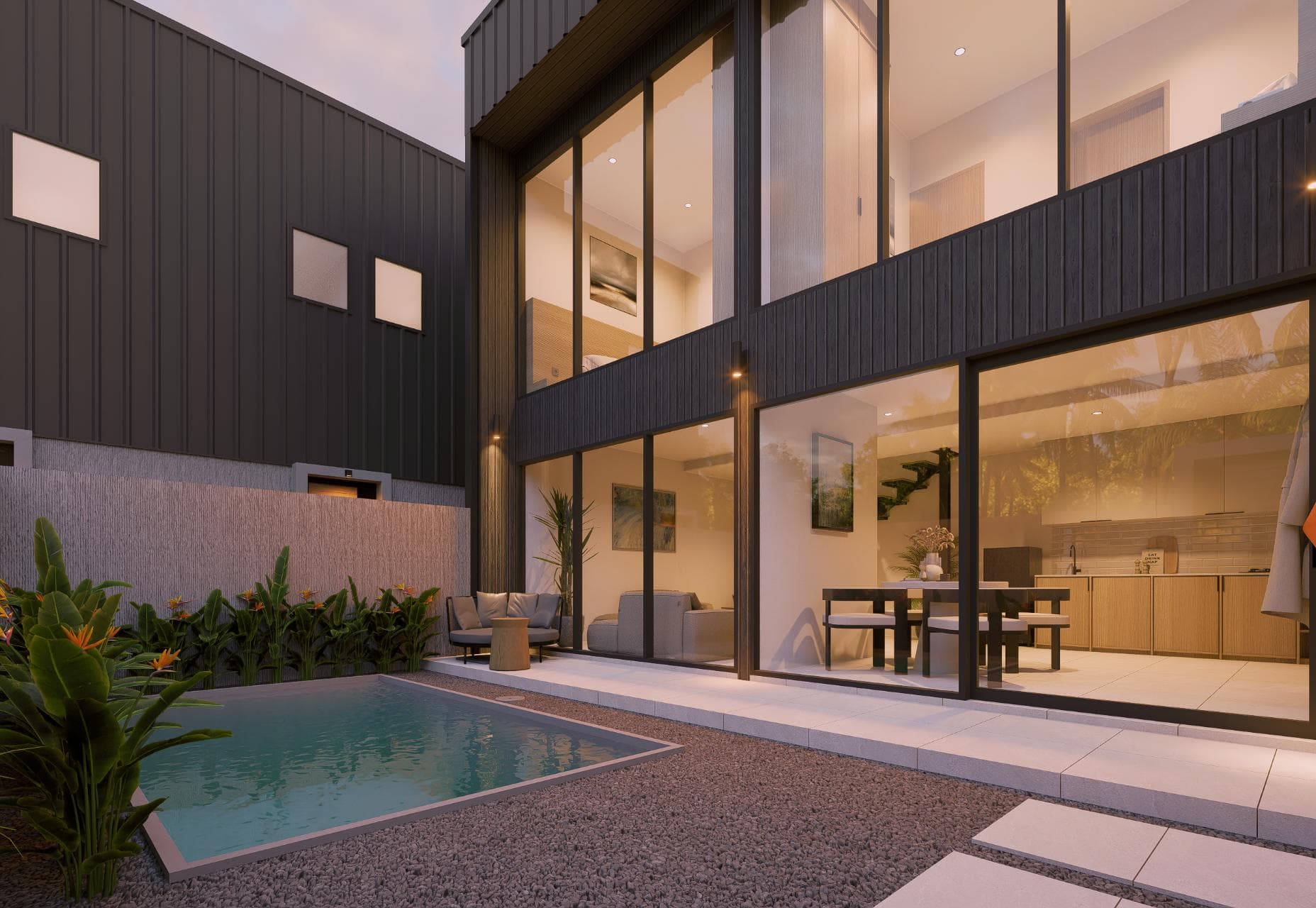 Balero à Balangan – Villa Loft Moderne 2 Chambres avec Piscine Privée — photo 1