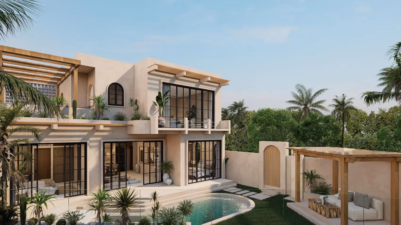Villa Montesienne – Просторная вилла с 3 спальнями в лизинг с утопленной гостиной и видом на лес — фото 1