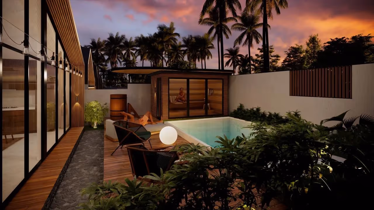 Villa Ovara – Modern 2BDR Leasehold Villa with Terrace and Private Pool (1/7)