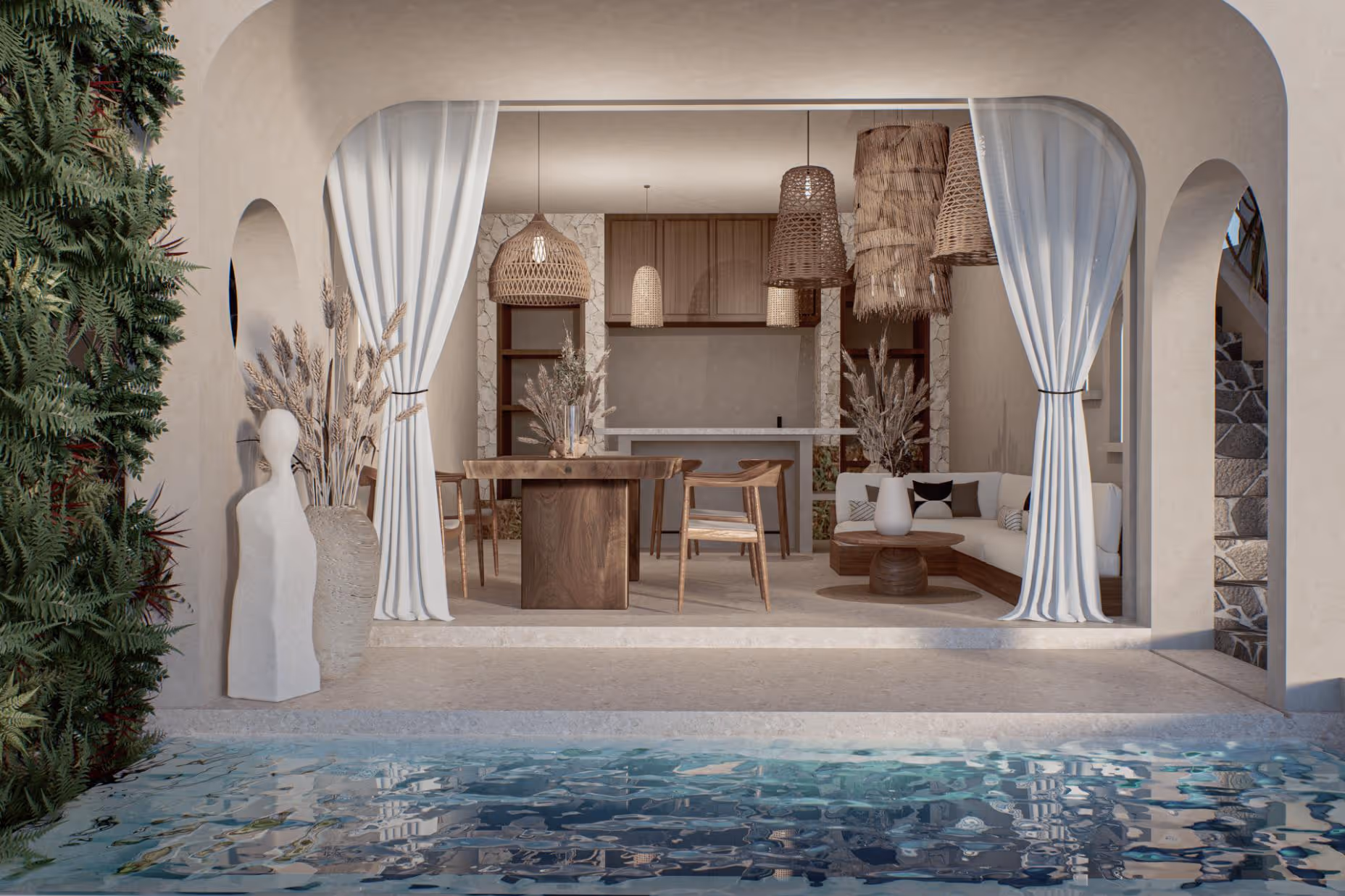 Selora Residence II – Vila 2 Kamar Tidur dengan Pemandangan Laut dan Kolam Renang Pribadi di Nusa Penida — foto 1