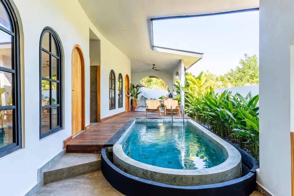 Villa Sora - Villa en bail 2 chambres avec vue jungle et arches tropicales — photo 1