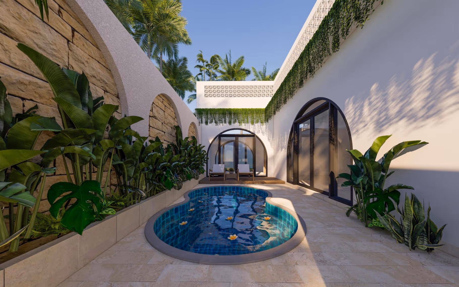 Dania Residence in Melasti – Rooftop Ocean Views & Modern Coastal Living (1/9)