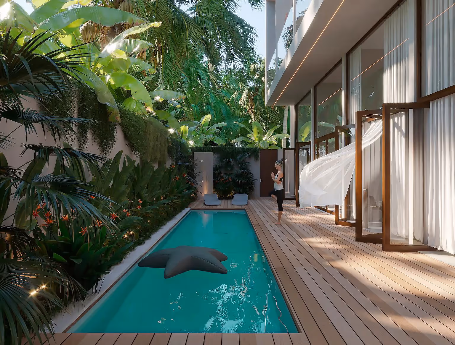 Bella Apartments – Modern 1BR Leasehold Apartment with Pool in Sanur (1/8)