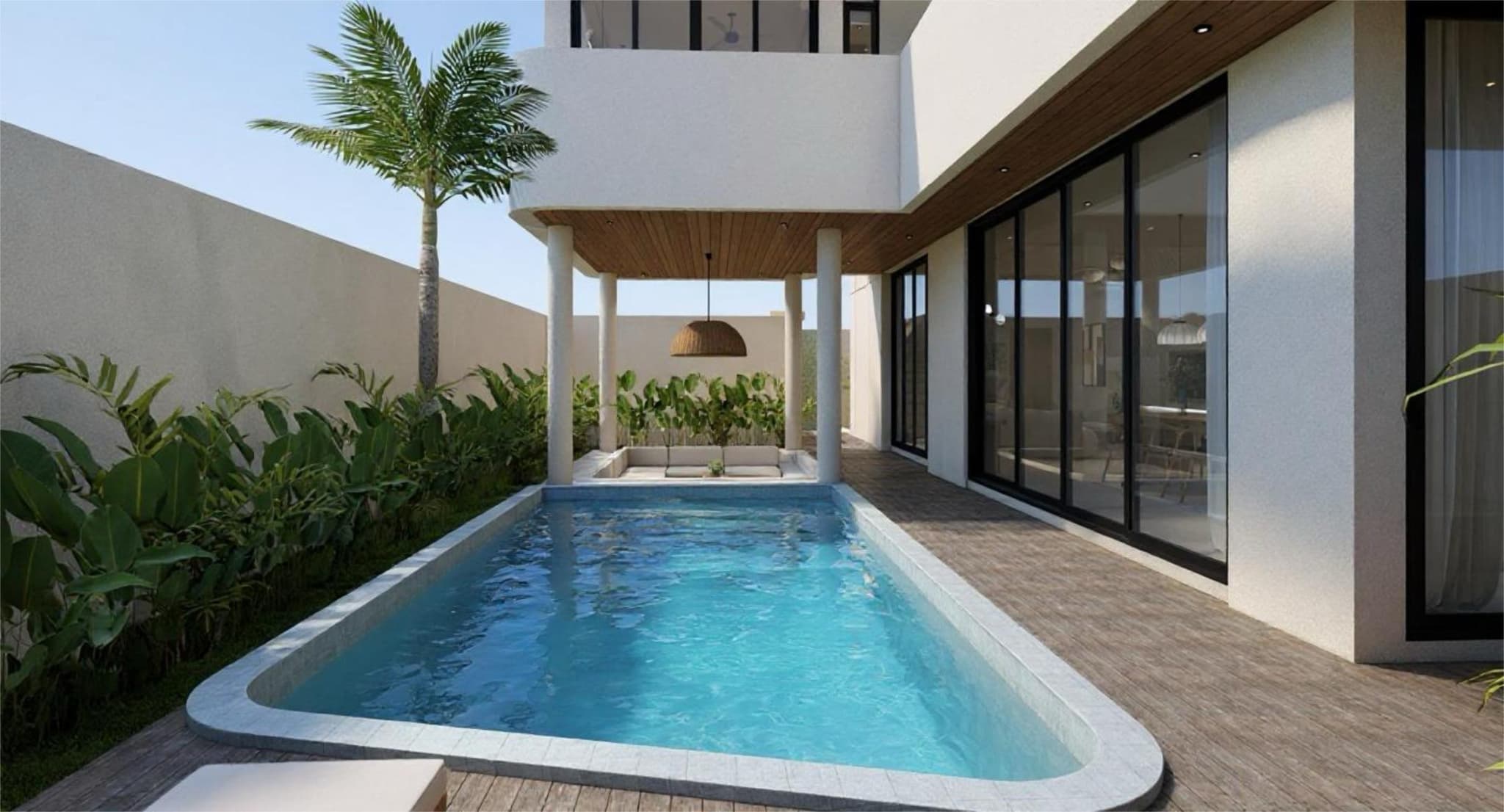 Althea Residence à Nunggalan – Villa avec vue sur l'océan, sauna et piscine privée — photo 1