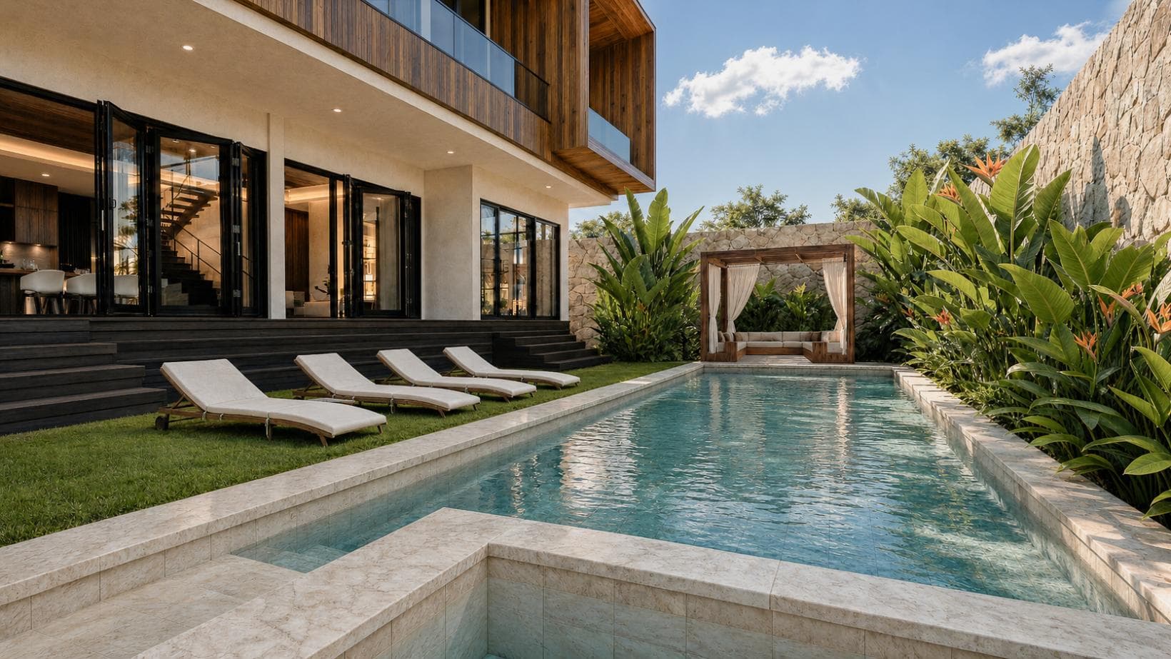 Hera Villa - Design Led 8BDR Freehold Villa in Pecatu with Ocean Views, Gym, Sauna, and Cinema (1/18)