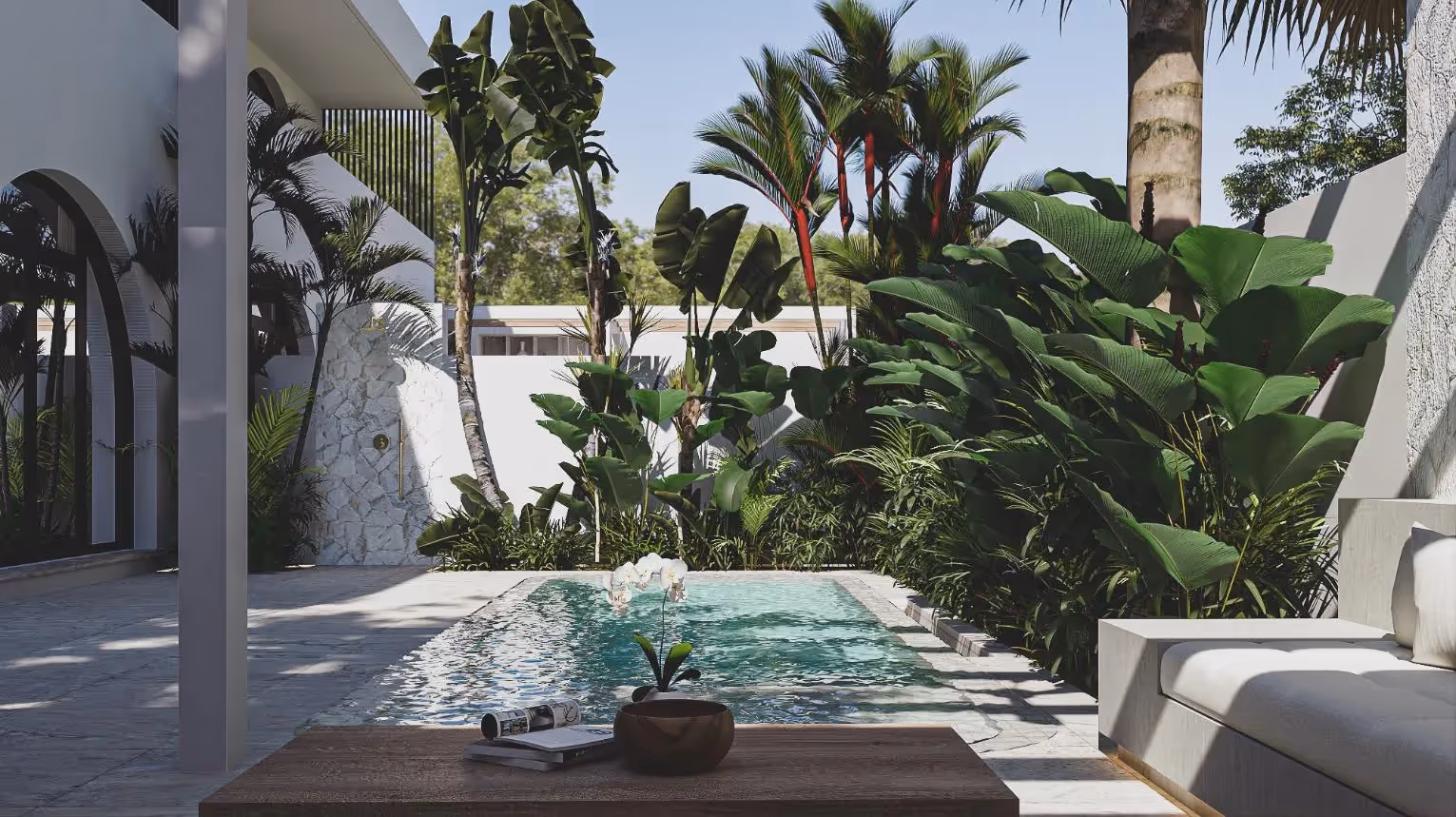 Vaya Alta – Villa 3 chambres avec salon encastré intérieur et piscine (1/9)