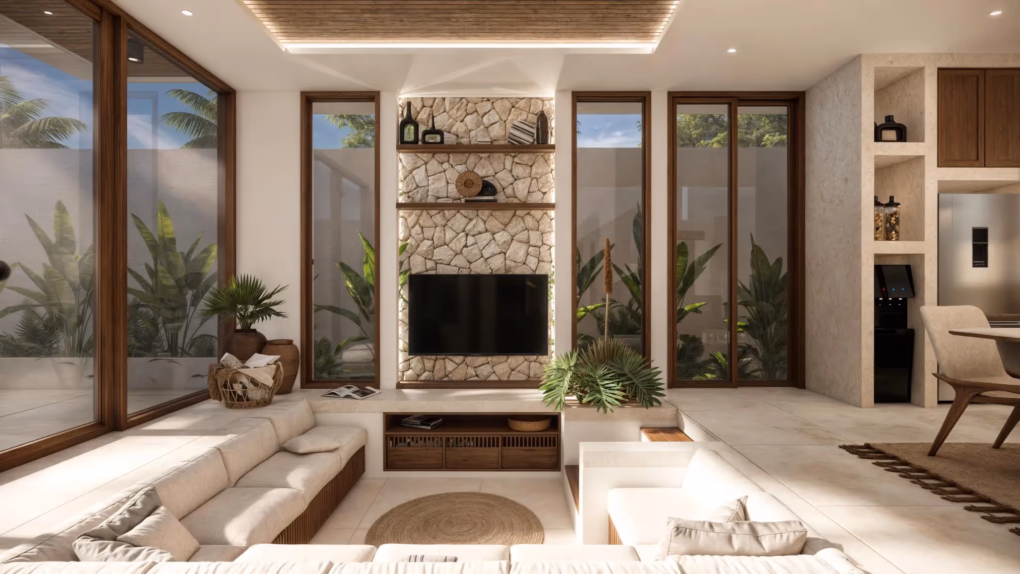 Villa Aruzi – A Fully Furnished Rooftop Villa with Ocean Views in Balangan — photo 1