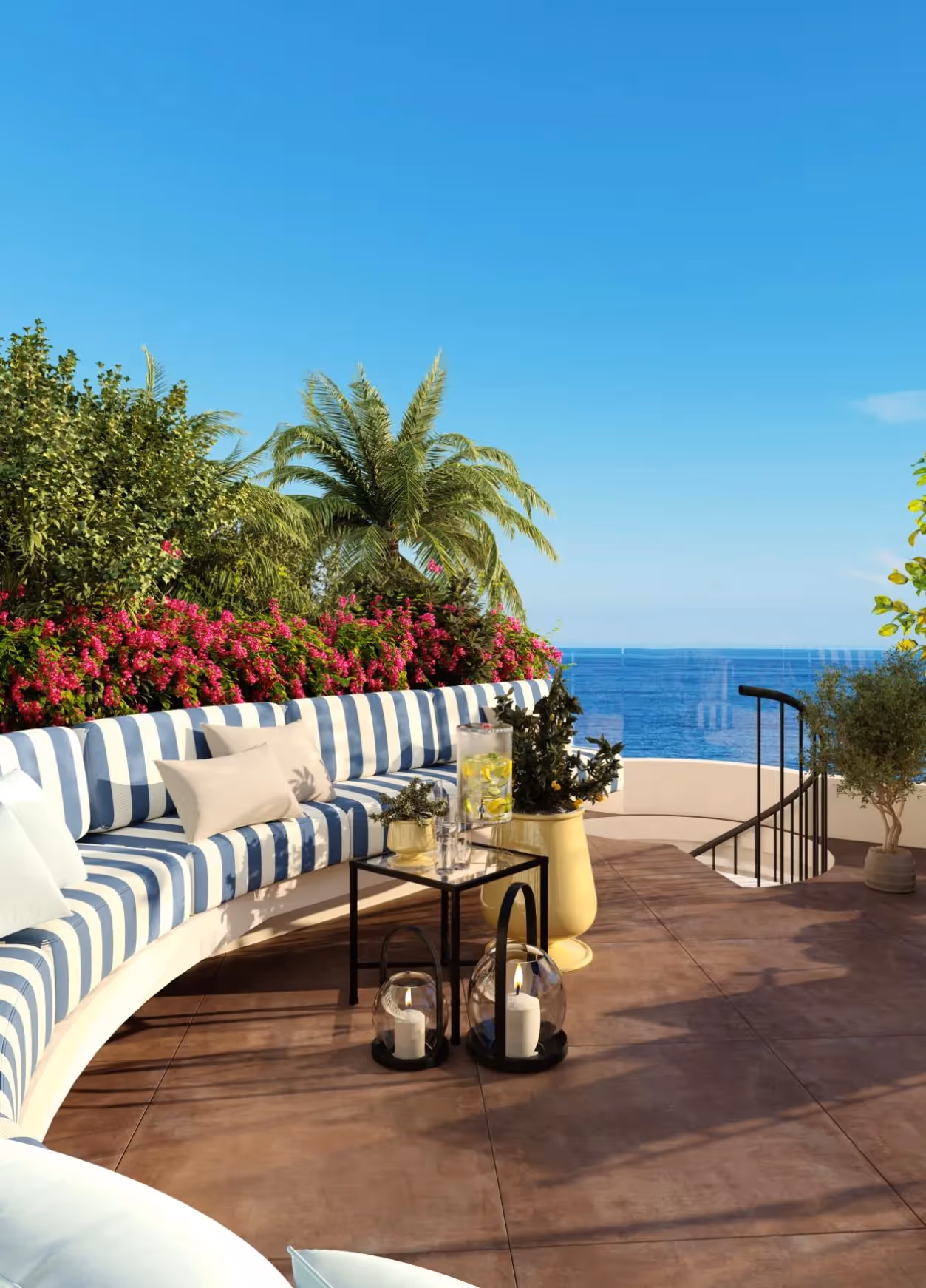 Villa Fiorella – Villa Leasehold 1 Chambre Vue Océan avec Salon sur le Toit — photo 1