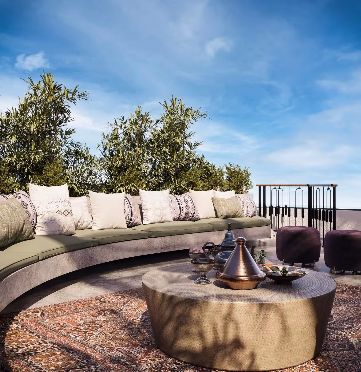 Villa Ankhara – 1BDR Leasehold Villa Inspired by Ancient Egypt with Ocean View & Rooftop in Melasti (1/9)