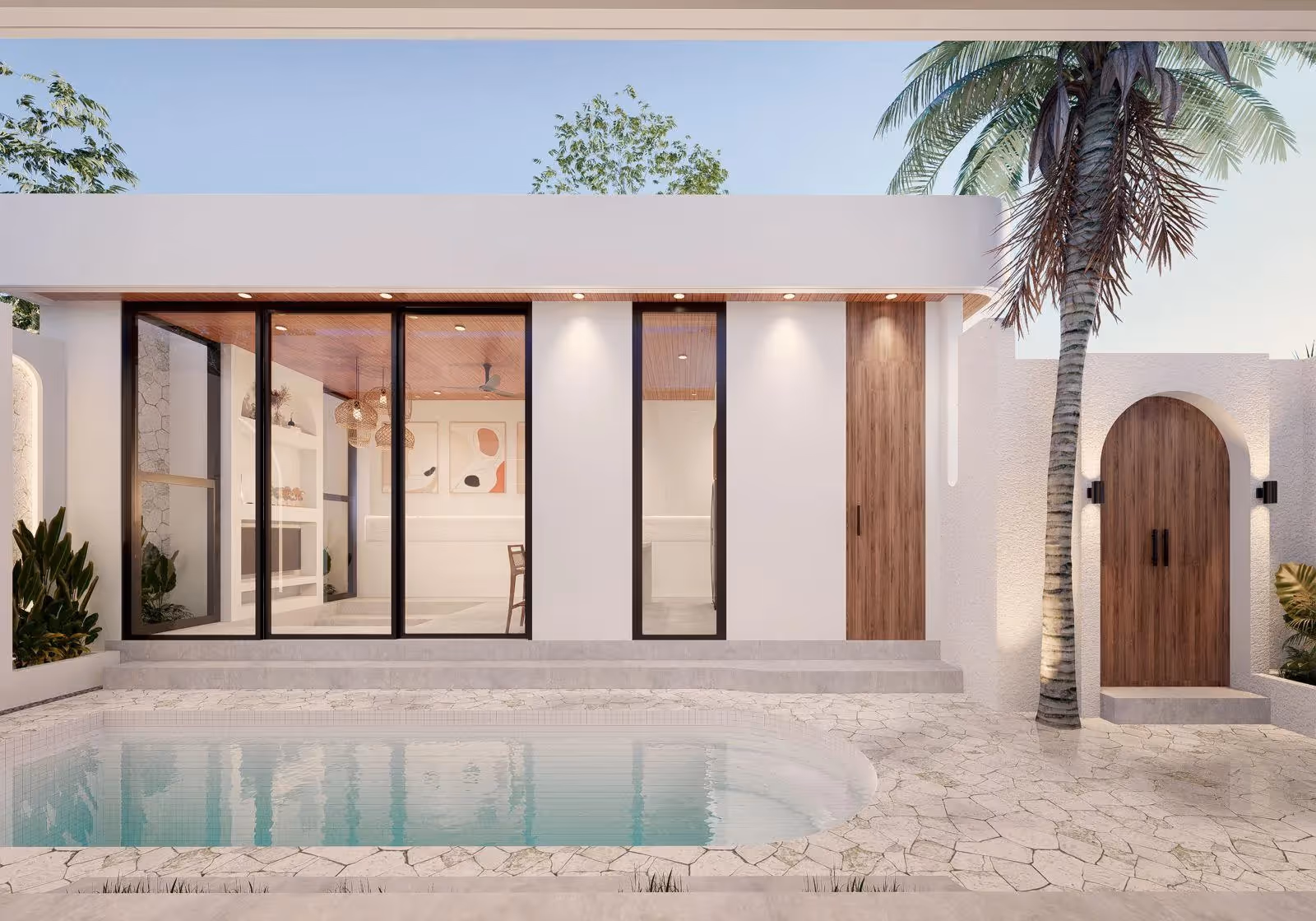 Arvaya Villa – Villa 2 chambres entièrement meublée avec design intelligent et piscine privée — photo 1