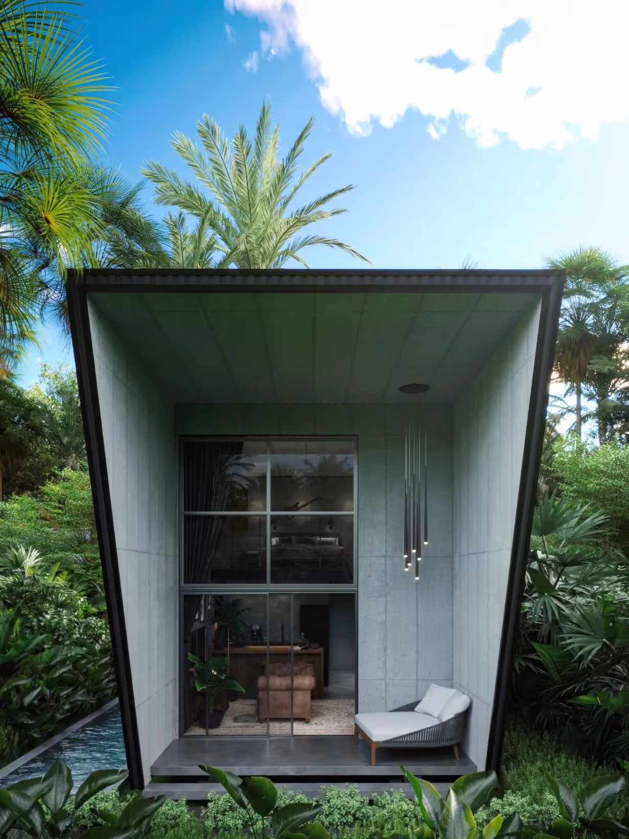 Villa Cascade - Industrial-Chic Villas in Pandawa with 50 Year Lease — photo 1