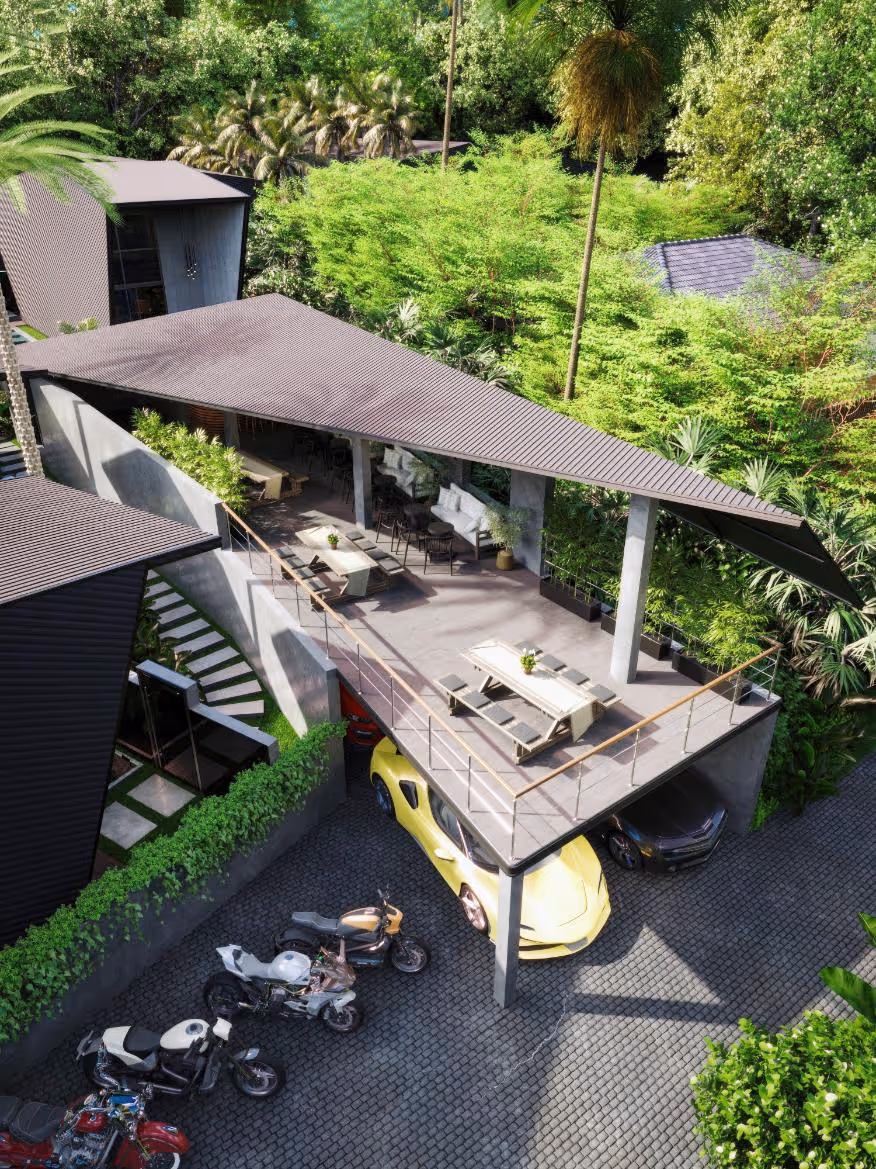 Villa Cascade - Industrial-Chic Villas in Pandawa with 50 Year Lease (1/10)