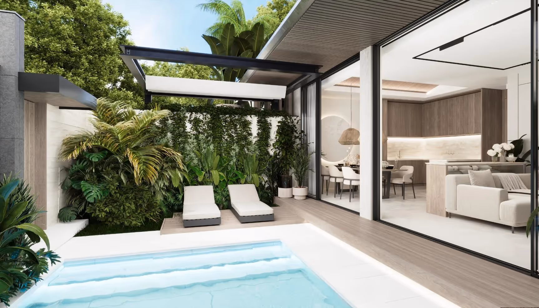 Villa Mirani - Vila Kontemporer 1 Kamar Tidur dengan Kolam Renang Pribadi — foto 1