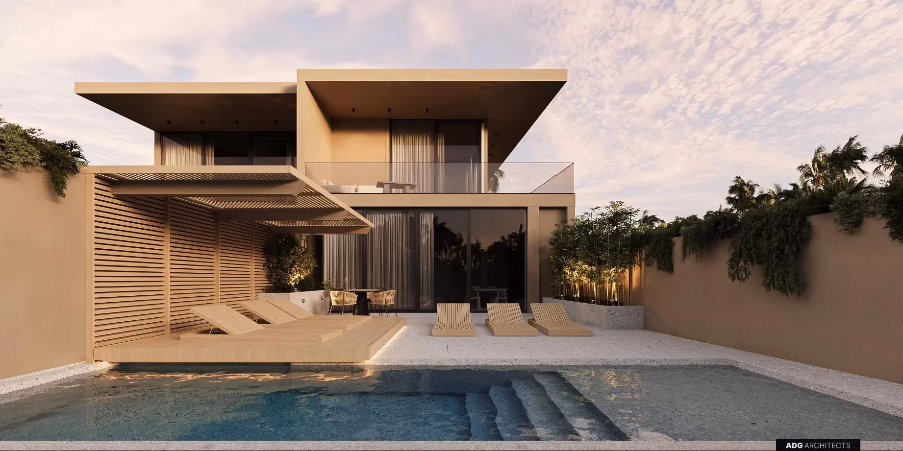 Villa Flamme – Propriété en pleine propriété 3 chambres avec piscine privée et vue sur l'océan — photo 1