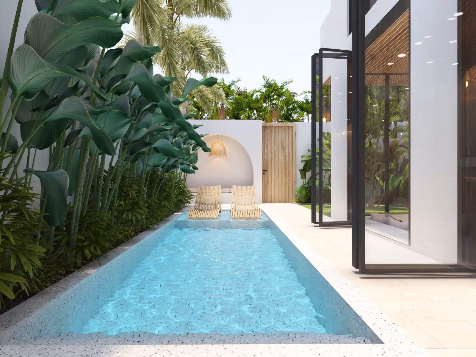 Altera Villas – Modern 3BDR dengan Rooftop & Pool di Kerobokan (1/12)