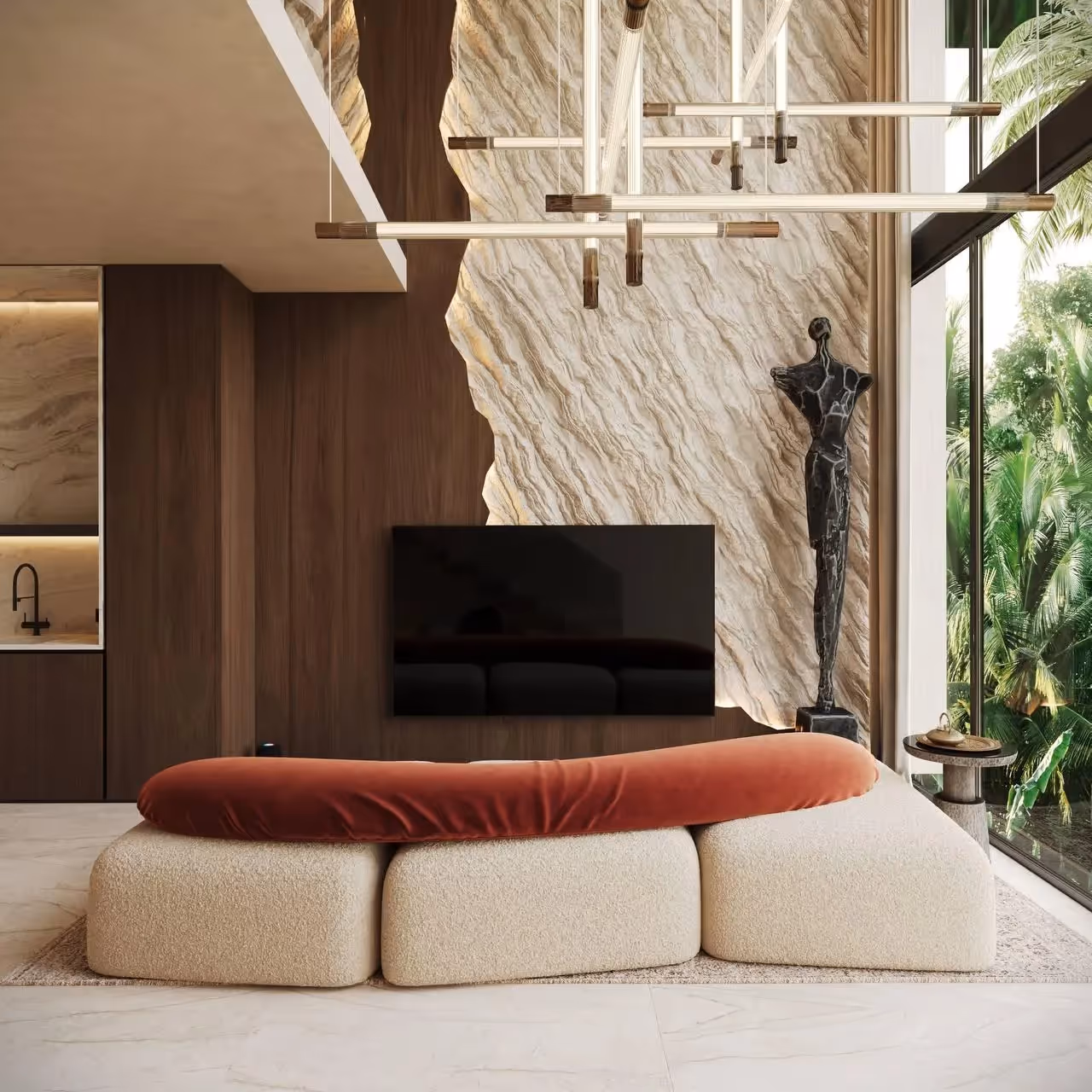 Irana Penthouse – Premium 1BDR Designer Penthouse in Ubud (1/6)