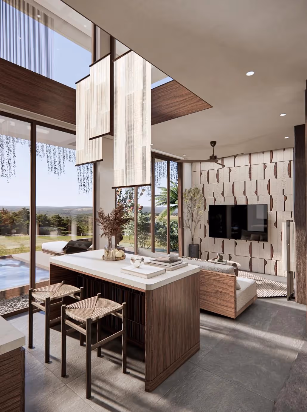 Villa Savera – Villa contemporaine en leasehold 2 chambres et 3 chambres au centre d'Ubud (1/11)