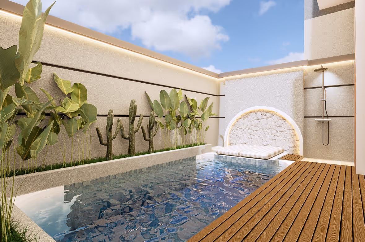 Villa Orlin – Modern 1BDR Villa with Private Pool (1/8)