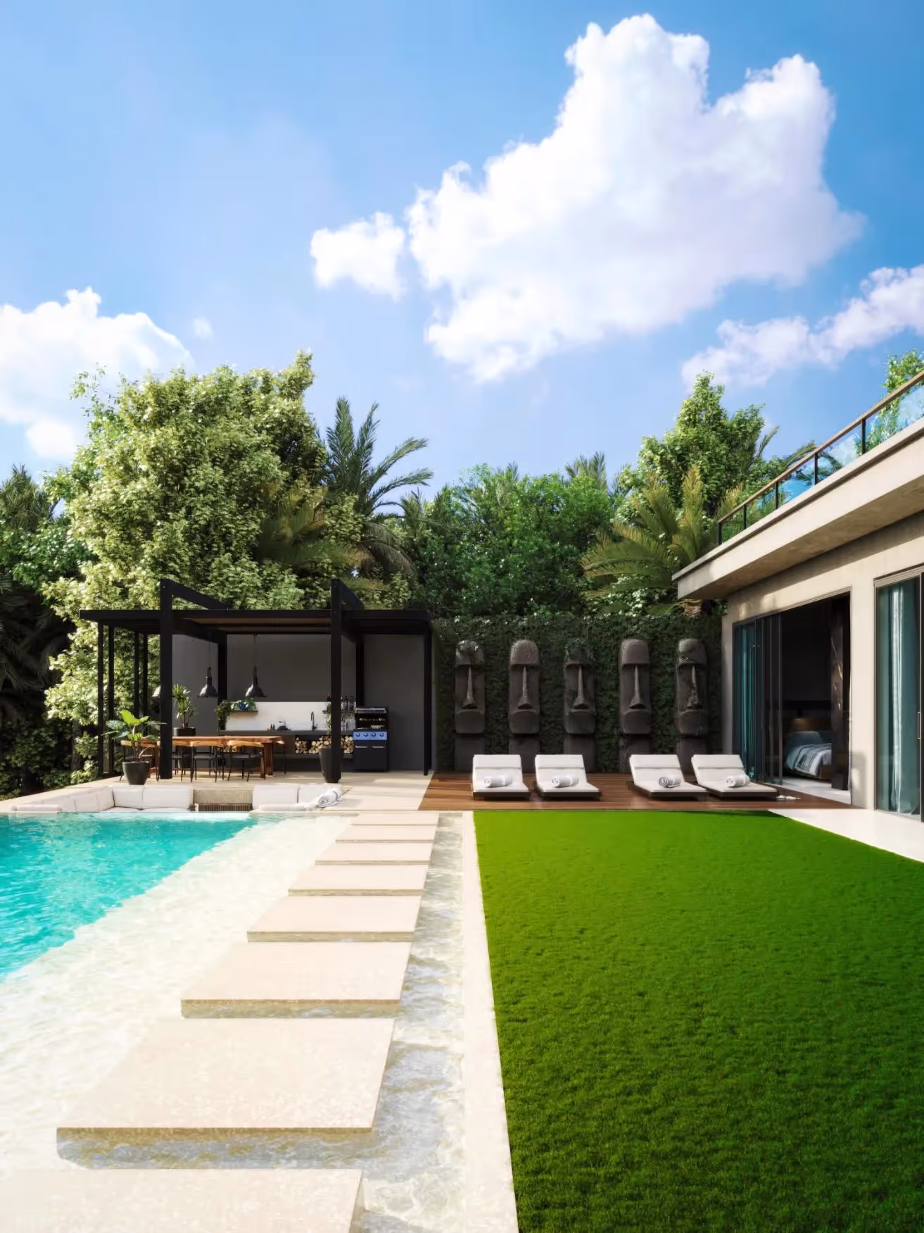 Villa di Lusso – 4BR Ocean View Luxury Leasehold Villa with Rooftop, Pool & Panoramic Views (1/16)