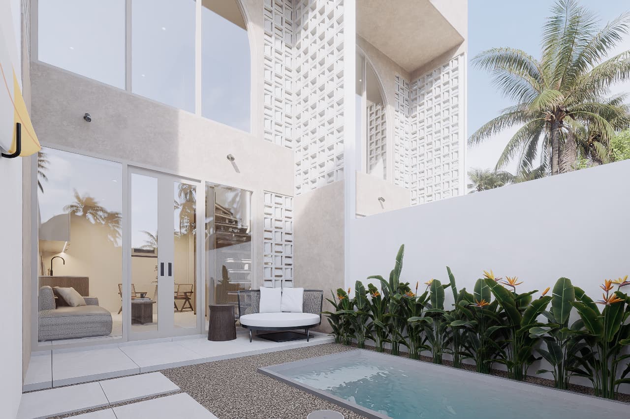Maruva Residence – Villa d'investissement moderne 1 chambre près de la plage de Balangan — photo 1