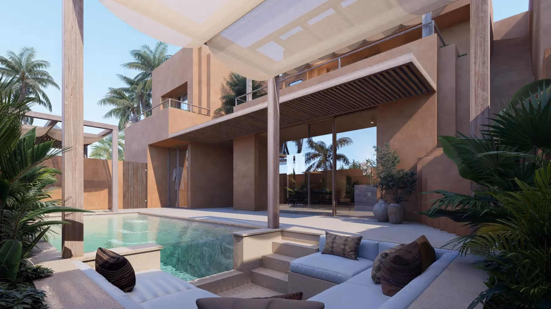 Casa Verenne – Villa moderne 3 chambres en leasehold avec salon sur le toit et salon extérieur encastré — photo 1