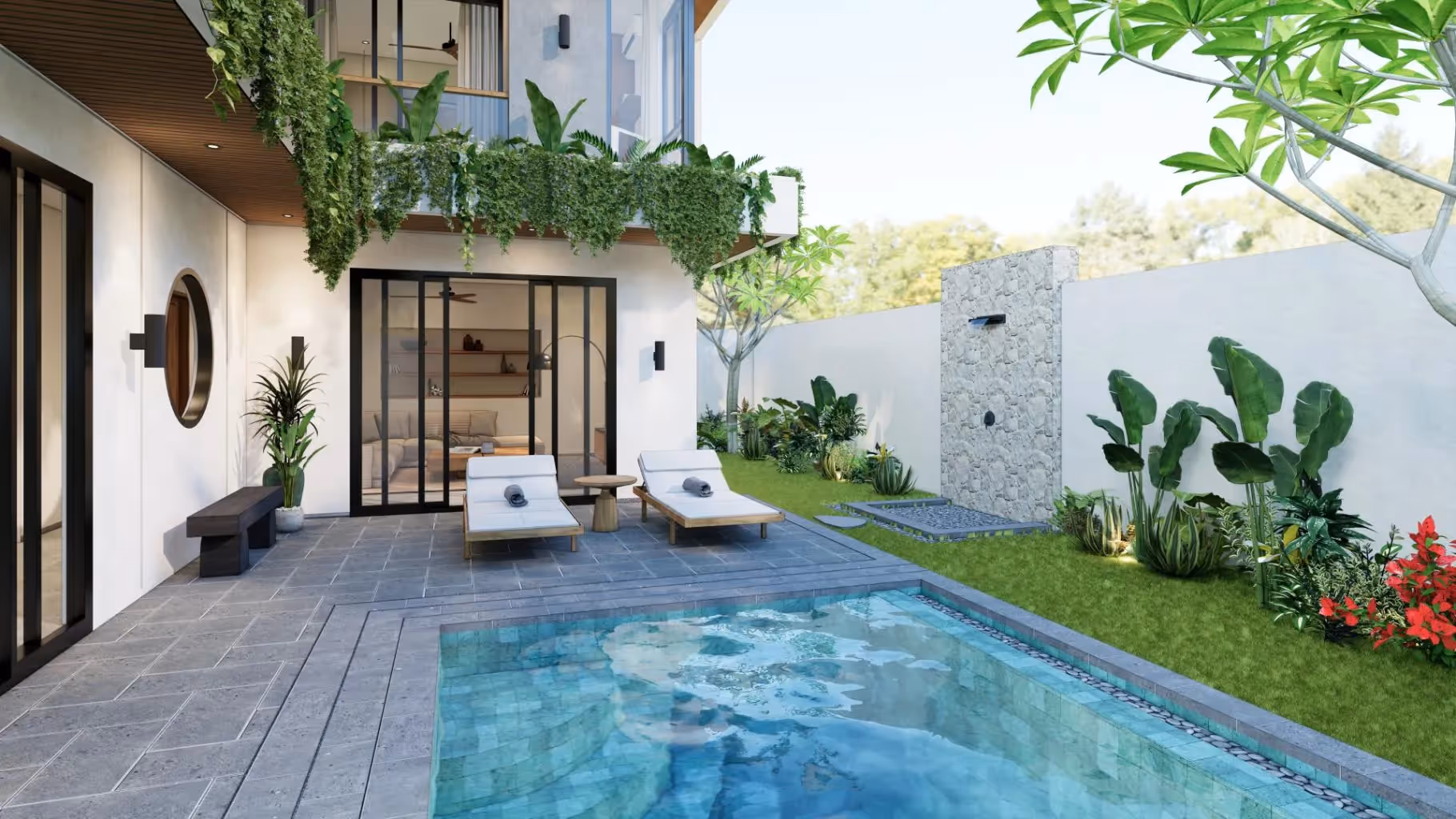 Kiyomizu Villa – Fully Furnished 2BR in Kedungu with Premium Finish (1/10)