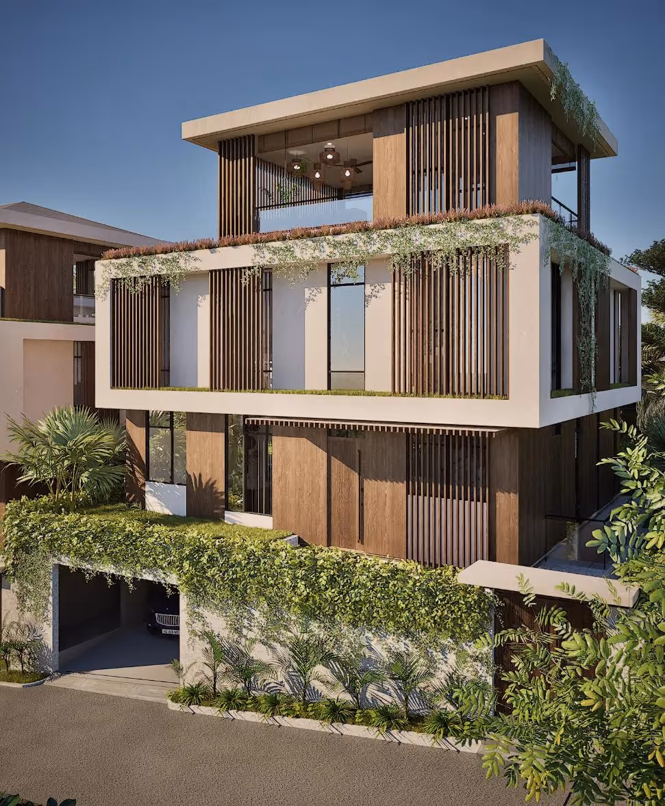 Koraluna in Nusa Dua – 3BR Villa with Rooftop Pool & Skylight Bedroom — photo 1
