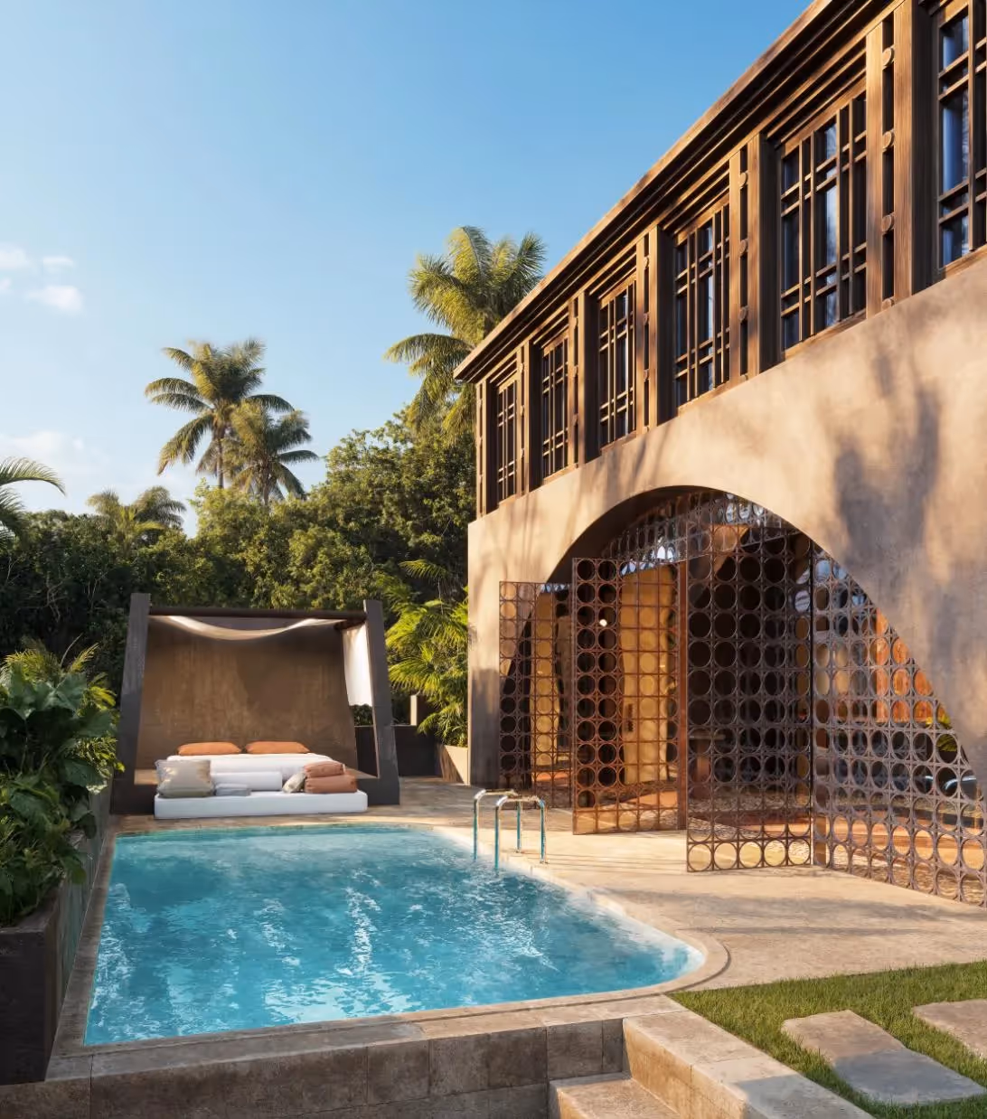 Villa Aurie - Luxury 3BDR Leasehold Villa with Pool, Rooftop Lounge & Outdoor Kitchen (1/15)