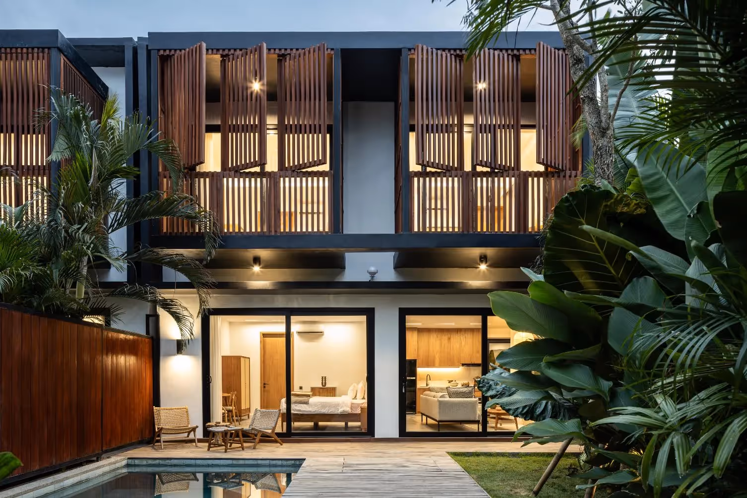 Villa Alinda - Villa Leasehold Modern 3 Kamar Tidur dengan Rooftop Lounge di Batu Bolong — foto 1