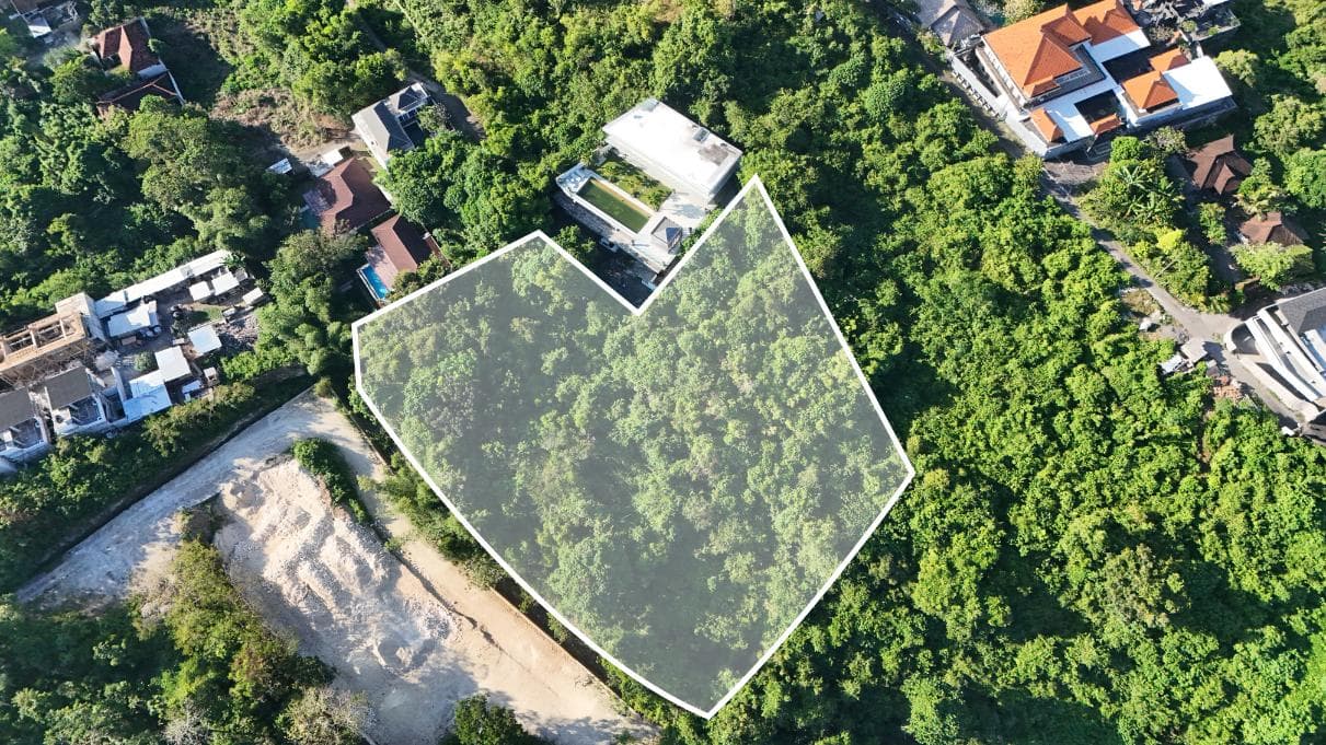 Terrain Semara à Ungasan – Opportunité de développement en pleine propriété de 7 000 m² (1/3)