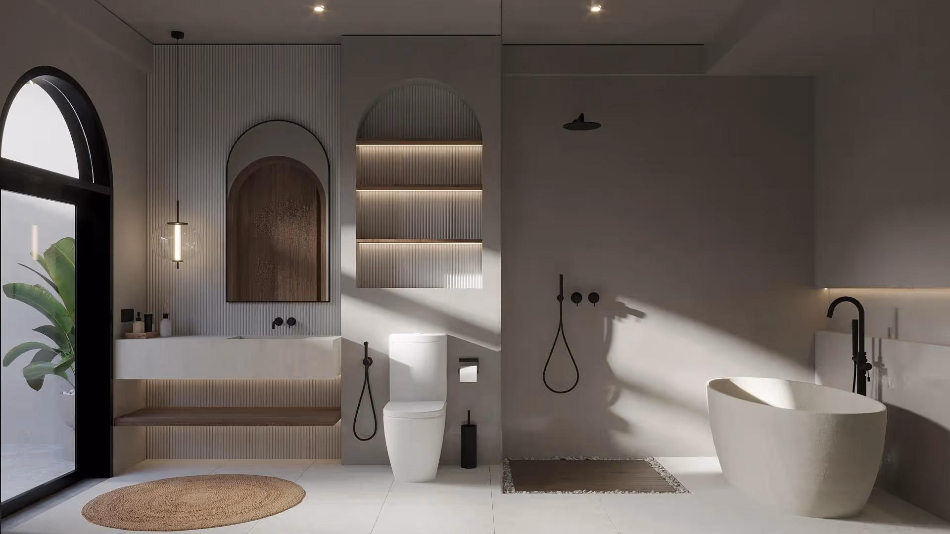 Arka in Nusa Dua – Mediterranean 2BR Villa in Nusa Dua with Rooftop & Pool (1/9)