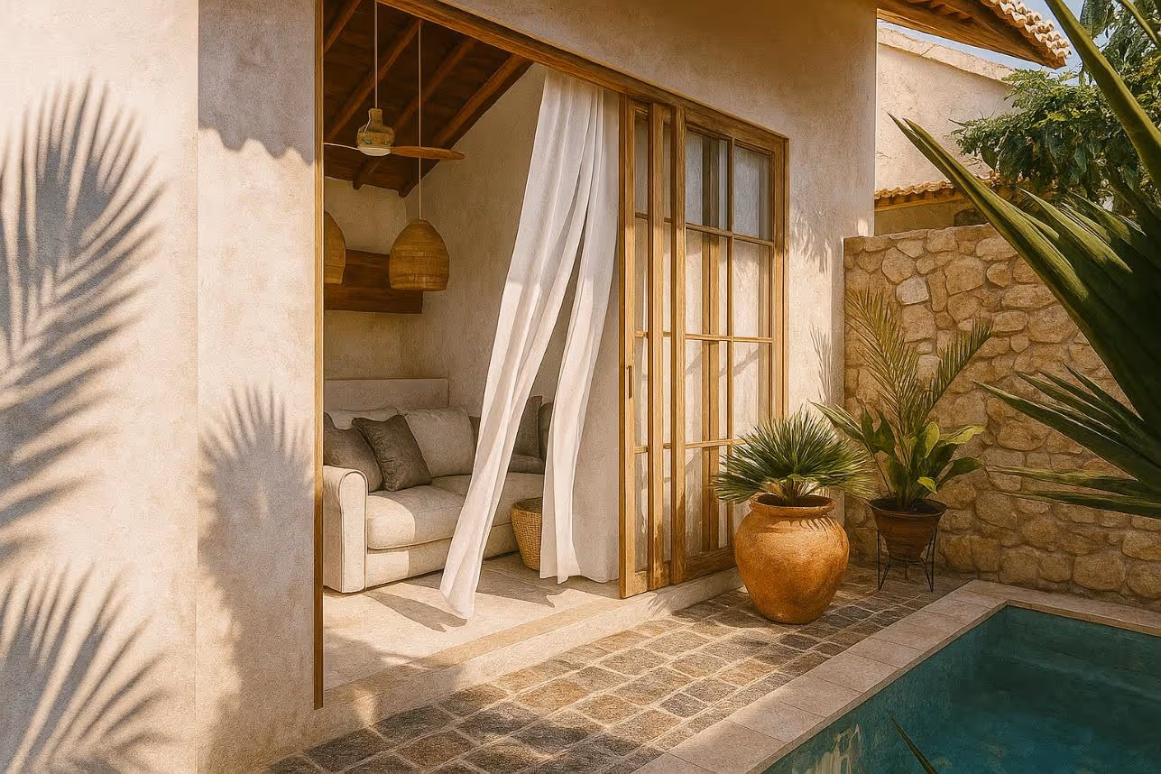 Villa Xavier - Mediterranean-Style 1 Bedroom Villa with Rooftop in Pecatu (1/6)
