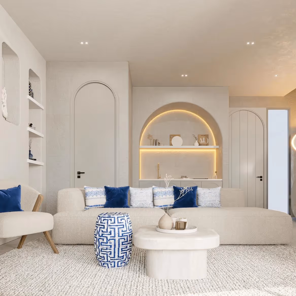 Villa Avelie – 1BDR Santorini-Inspired Cliff Leaehold Villa with Panoramic Ocean View in Uluwatu (1/10)