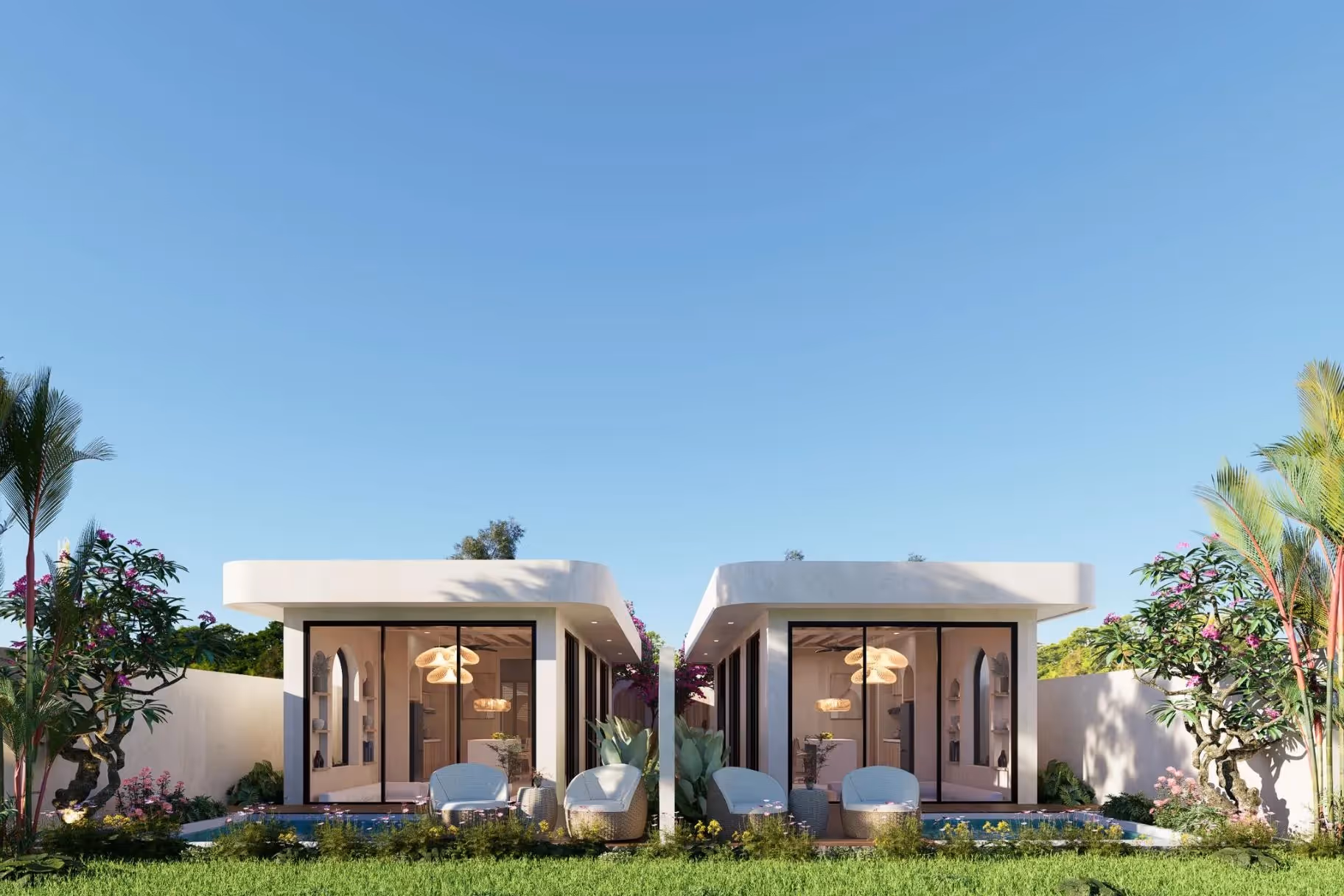 Vana à Balangan – Villa méditerranéenne 1 chambre avec vue jungle et piscine — photo 1