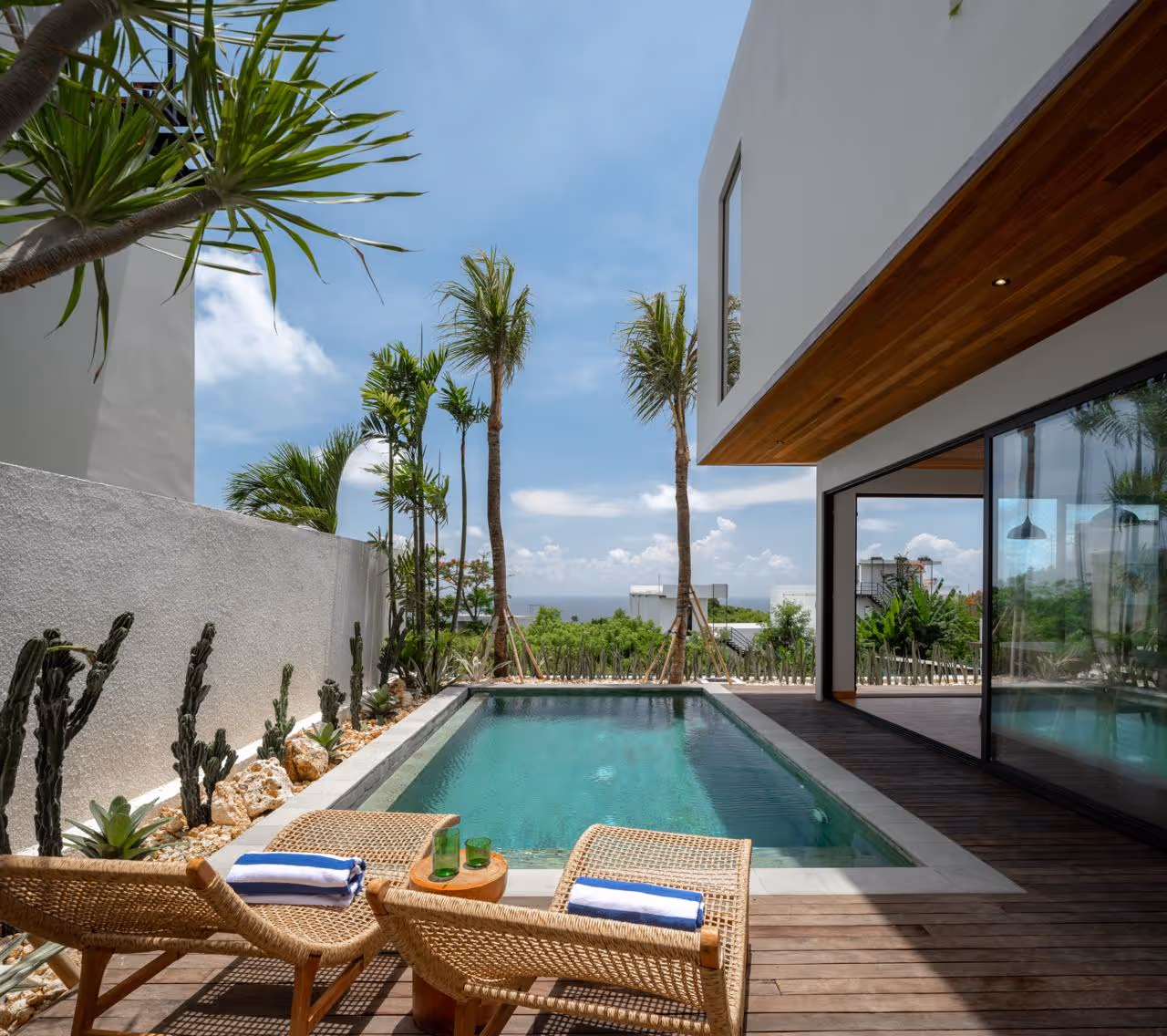 Elara Villa in Pecatu – Modern 3BR Villa with Rooftop Ocean Views & Private Pool (1/10)