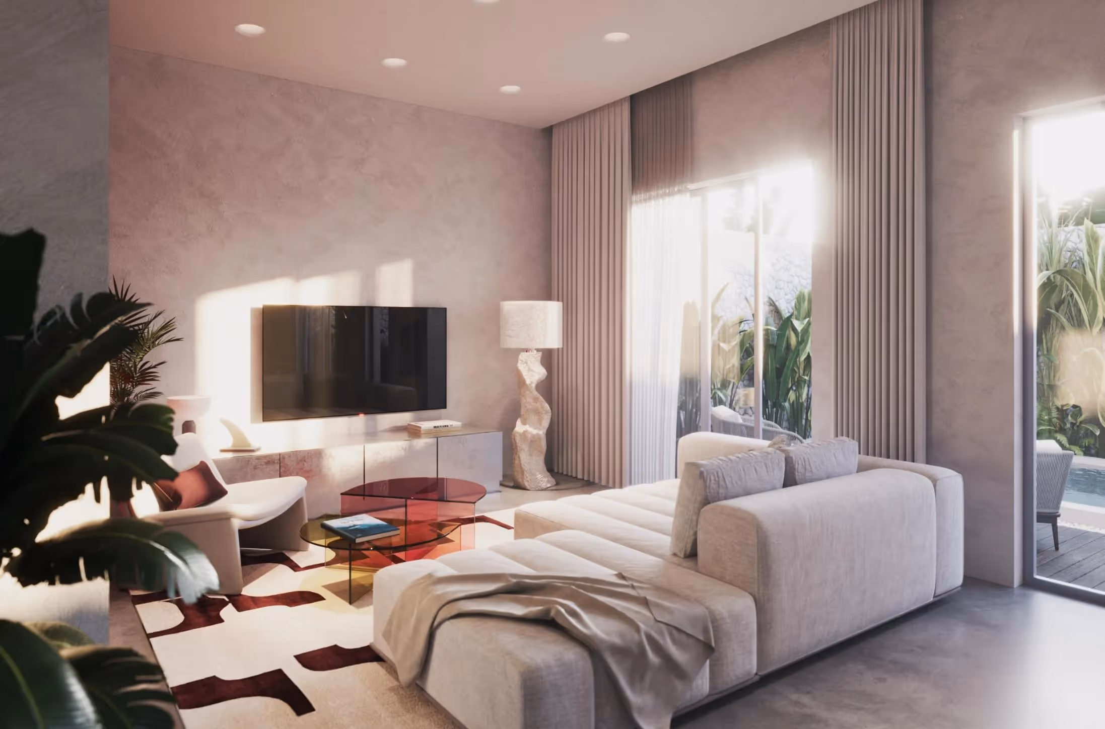 Atria E-Villa – 4BDR Modern Leasehold Villa with Pool & Beach Access (1/5)