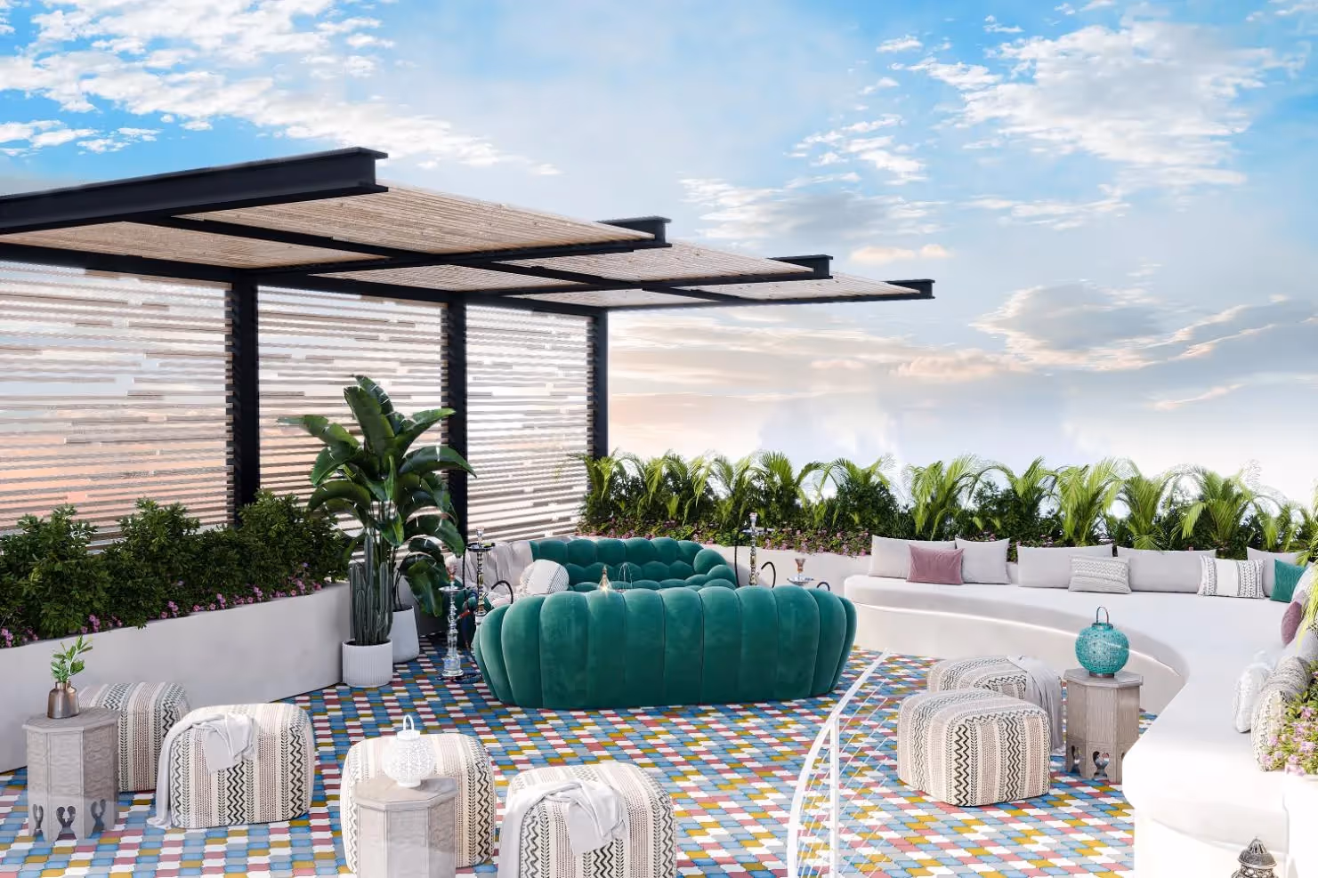 Villa Safira – 1BDR Moroccan-Inspired Leasehold Villa with Ocean View & Rooftop Lounge in Melasti (1/12)