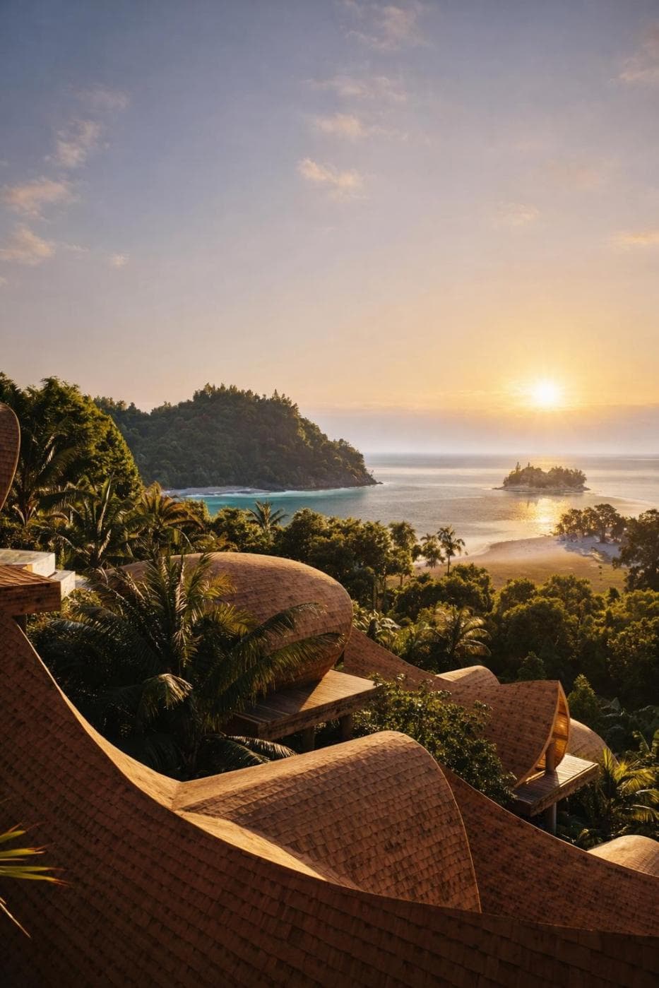 Sava Nest à Lombok – Villa 1 chambre avec vue océan, piscine privée et design tropical — photo 1